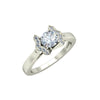 varitsa-jewellers - 0.62ct Round Diamond Gold Engagement Ring - 27GG01